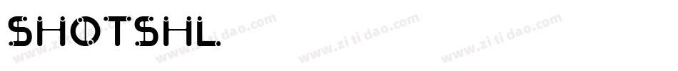 SHOTSHL字体转换