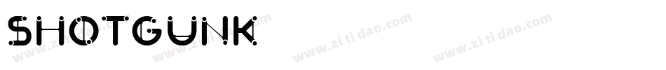 Shotgunk字体转换