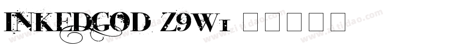 InkedGod-z9W1字体转换