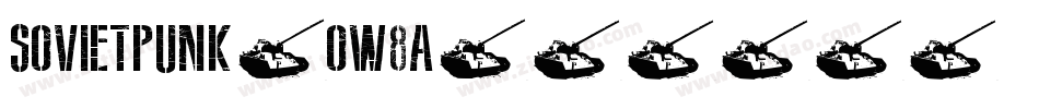 SovietPunk-oW8a字体转换