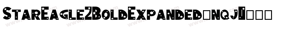 StarEagle2BoldExpanded-nqj0字体转换