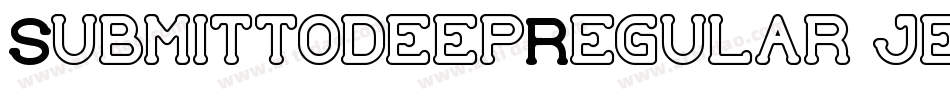 SubmittodeepRegular-jepO字体转换