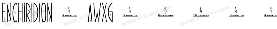 Enchiridion-aWXg字体转换