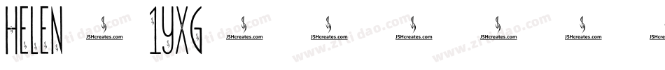Helen-1YXg字体转换