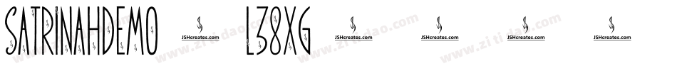 SatrinahDemo-L38xg字体转换