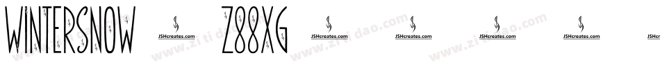 WinterSnow-z88xG字体转换