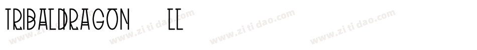 TribalDragon-23Ll字体转换