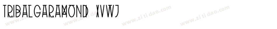 TribalGaramond-xvWj字体转换