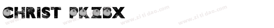 Christ-PKZBx字体转换