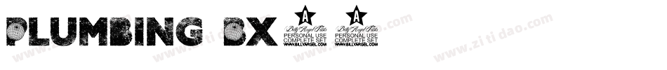 Plumbing-Bx58字体转换