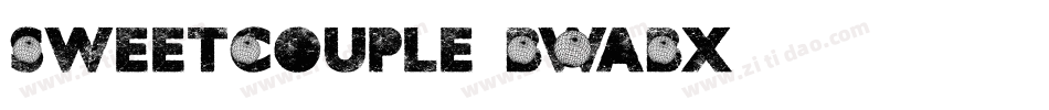 SweetCouple-BWaBx字体转换