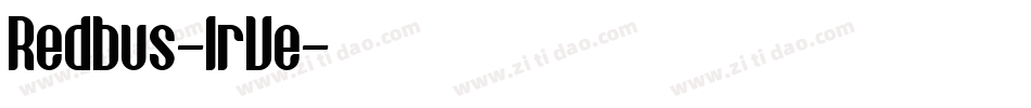 Redbus-lrVe字体转换