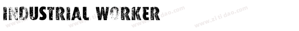 Industrial-Worker字体转换