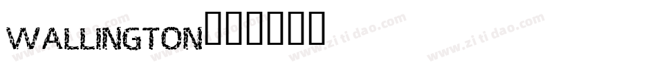 Wallington字体转换