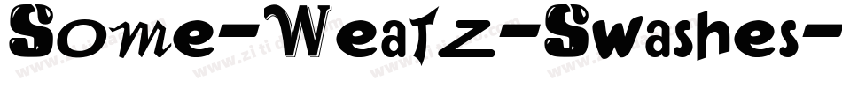 Some-Weatz-Swashes字体转换
