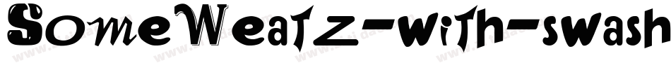 SomeWeatz-with-swashes-1字体转换