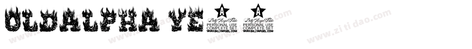 Oldalpha-Ye08字体转换