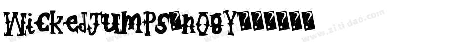WickedJumps-nO8Y字体转换