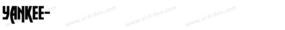 Yankee字体转换