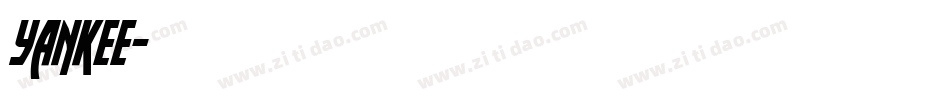 Yankee字体转换