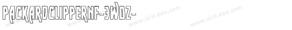 PackardClipperNf-3wDZ字体转换