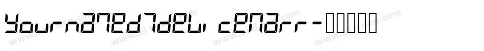 YournameD7DeviceNarr字体转换