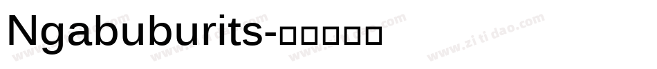 Ngabuburits字体转换