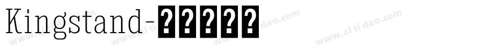 Kingstand字体转换