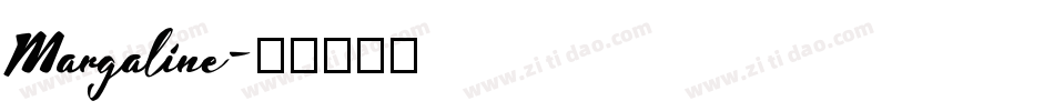 Margaline字体转换