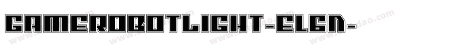 GameRobotLight-el6n字体转换