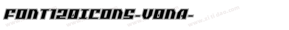 Font120Icons-v0nA字体转换