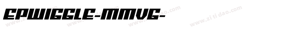 EpWiggle-mMvG字体转换