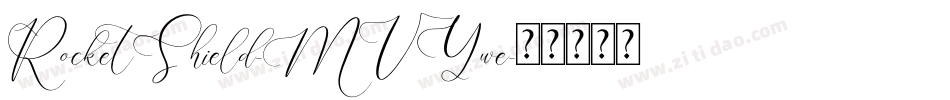 RocketShield-MVYwe字体转换