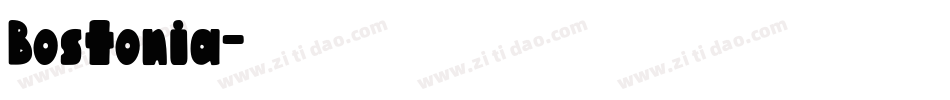 Bostonia字体转换 Bostonia字体转换