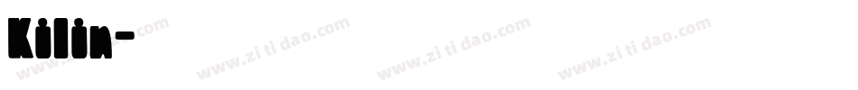 Kilin字体转换