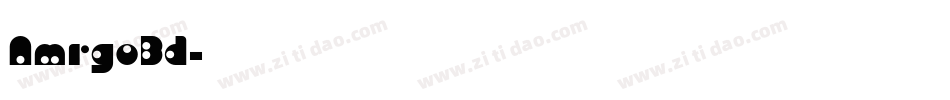 AmrgoBd字体转换