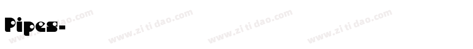 Pipes字体转换