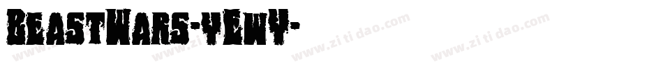 BeastWars-yEwY字体转换