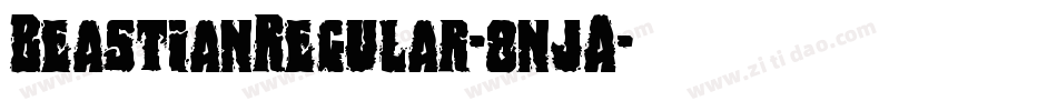 BeastianRegular-8njA字体转换