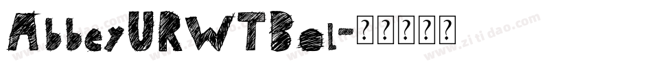 AbbeyURWTBol字体转换