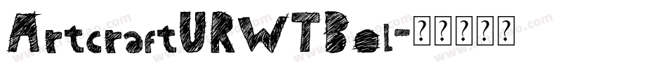 ArtcraftURWTBol字体转换