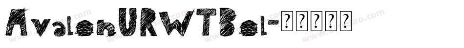 AvalonURWTBol字体转换