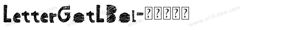 LetterGotLBol字体转换