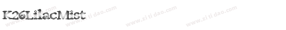 K26LilacMist字体转换