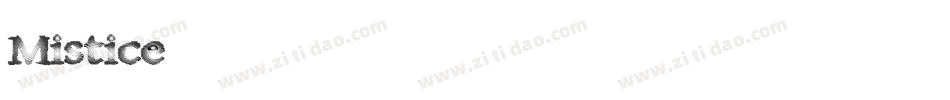 Mistice字体转换