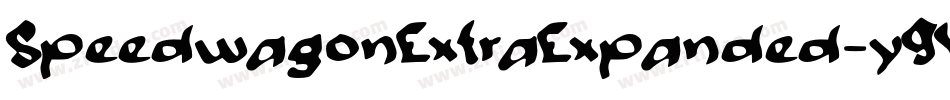 SpeedwagonExtraExpanded-y9Y5字体转换 SpeedwagonExtraExpanded-y9Y5字体转换