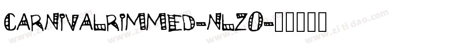 CarnivalRimmed-nLZO字体转换