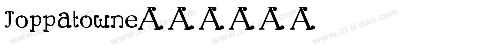 Joppatowne字体转换