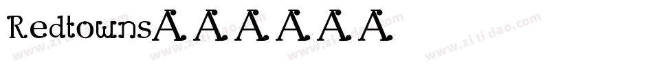 Redtowns字体转换