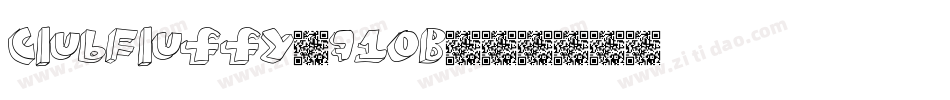 ClubFluffy-710B字体转换